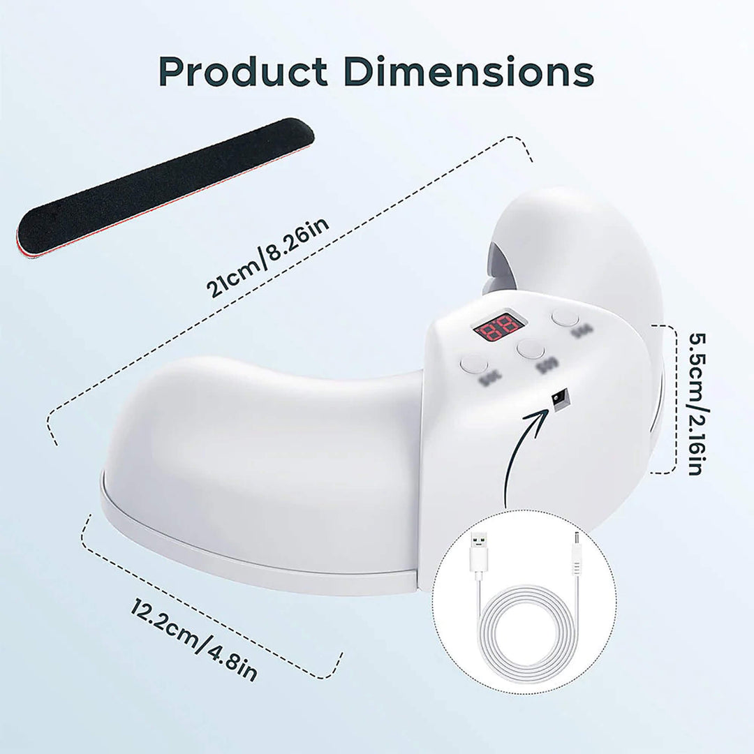 Kalsten | Laser Nail Fungus Removal Device | Advanced Home Treatment with Red & Blue Light for Healthy Nails