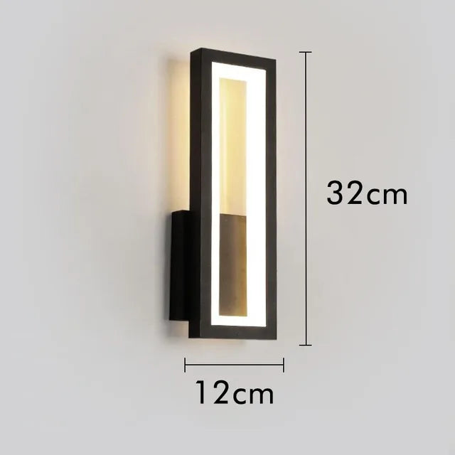 Modern LED Indoor Wall Light in Minimalist Design – Stylish Wall Lamp for Living Room & Hallway | Kalsten