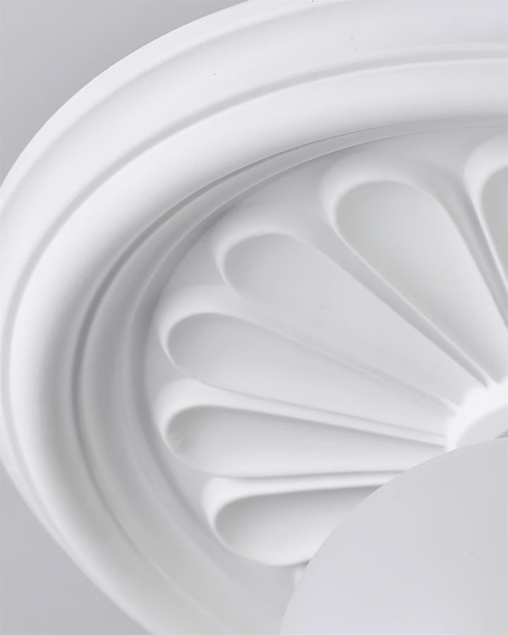 Ceiling Light Acrylic 13.7 in Beige Flush Mount Living Room Bedroom Decorative Fixture | Kalsten