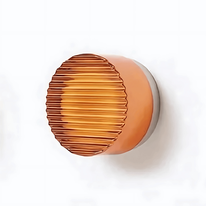 Luminara | Elegant Modern Metal Glass Wall Sconce Light Fixture | Kalsten