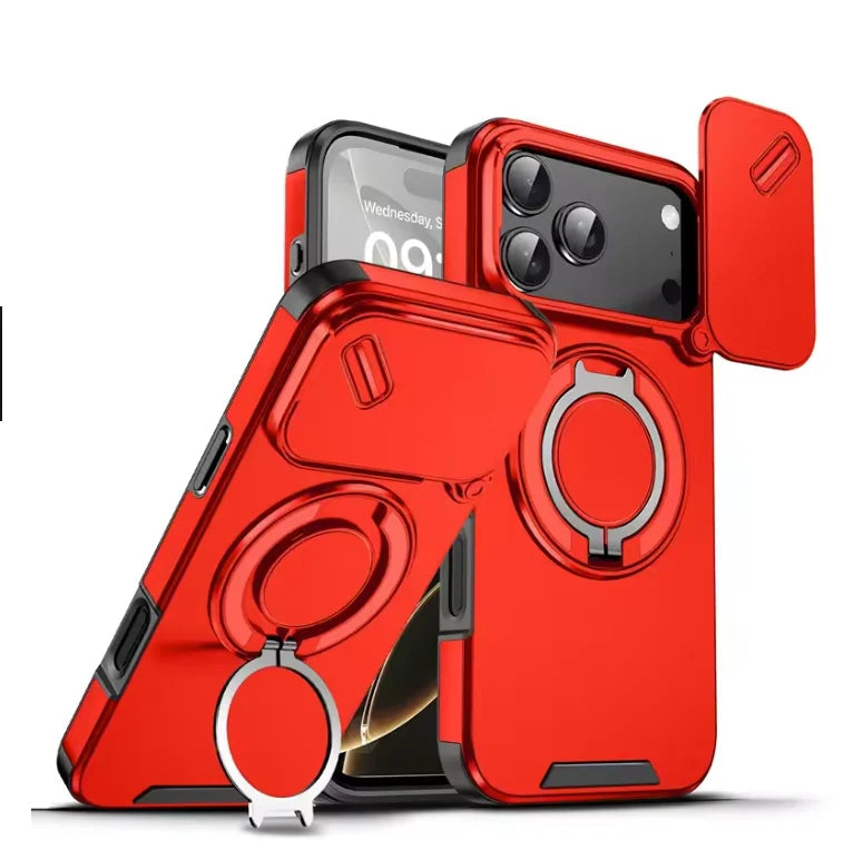 Kalsten | Robust magnetic armor case with stand for iPhone 17 series
