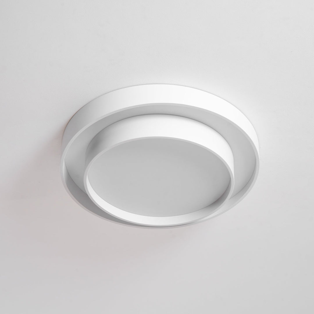 Modern LED Ceiling Light 15.7 in Flush Mount Living Room Bedroom Minimalist Acrylic Fixture | Kalsten