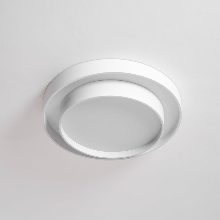 Modern LED Ceiling Light 15.7 in Flush Mount Living Room Bedroom Minimalist Acrylic Fixture | Kalsten