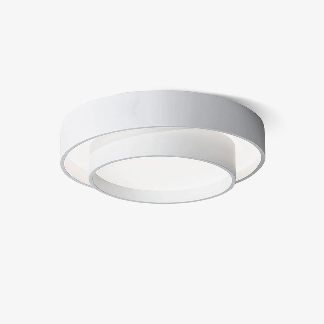 Modern LED Ceiling Light 15.7 in Flush Mount Living Room Bedroom Minimalist Acrylic Fixture | Kalsten