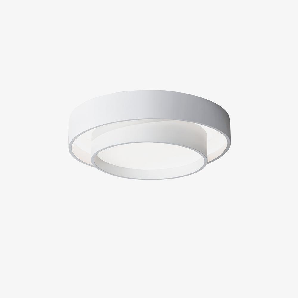 Modern LED Ceiling Light 15.7 in Flush Mount Living Room Bedroom Minimalist Acrylic Fixture | Kalsten