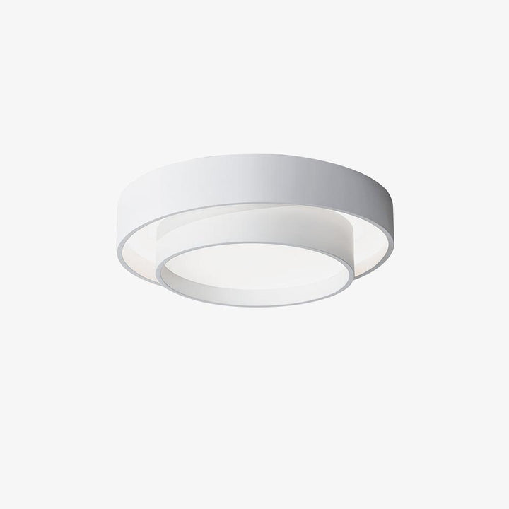 Modern LED Ceiling Light 15.7 in Flush Mount Living Room Bedroom Minimalist Acrylic Fixture | Kalsten
