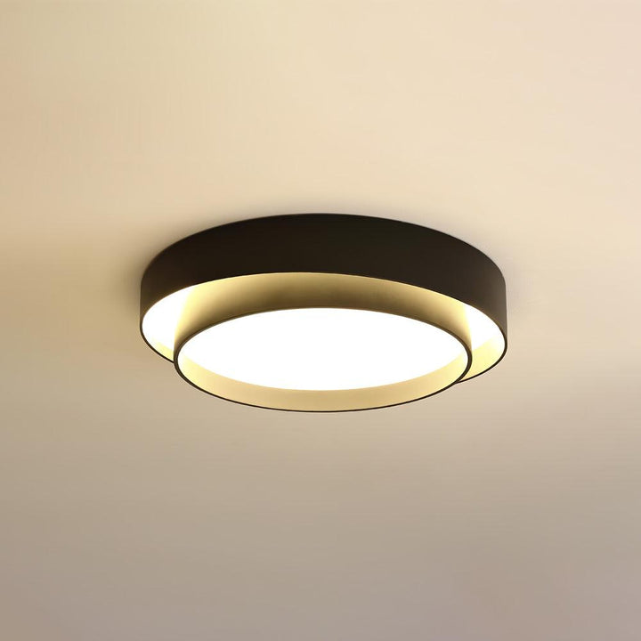 Modern LED Ceiling Light 15.7 in Flush Mount Living Room Bedroom Minimalist Acrylic Fixture | Kalsten