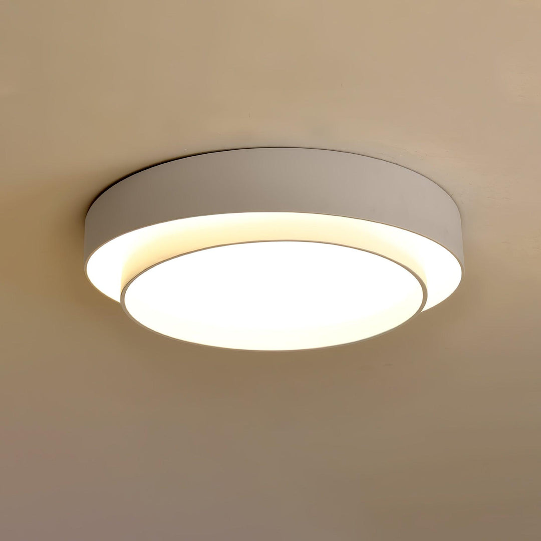 Modern LED Ceiling Light 15.7 in Flush Mount Living Room Bedroom Minimalist Acrylic Fixture | Kalsten