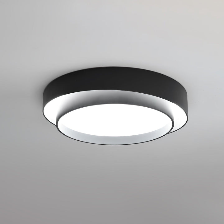 Modern LED Ceiling Light 15.7 in Flush Mount Living Room Bedroom Minimalist Acrylic Fixture | Kalsten