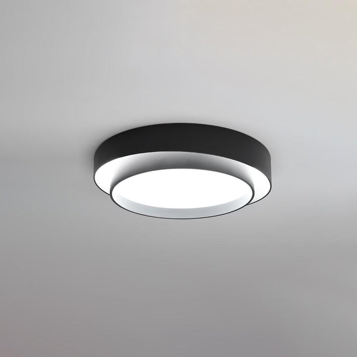 Modern LED Ceiling Light 15.7 in Flush Mount Living Room Bedroom Minimalist Acrylic Fixture | Kalsten
