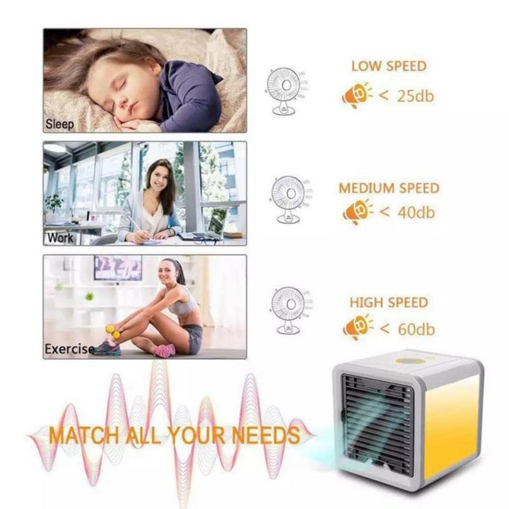 Frost Air Small Portable Air Conditioner Miniature Air Cooler AC 550ml Water Tank | Kalsten