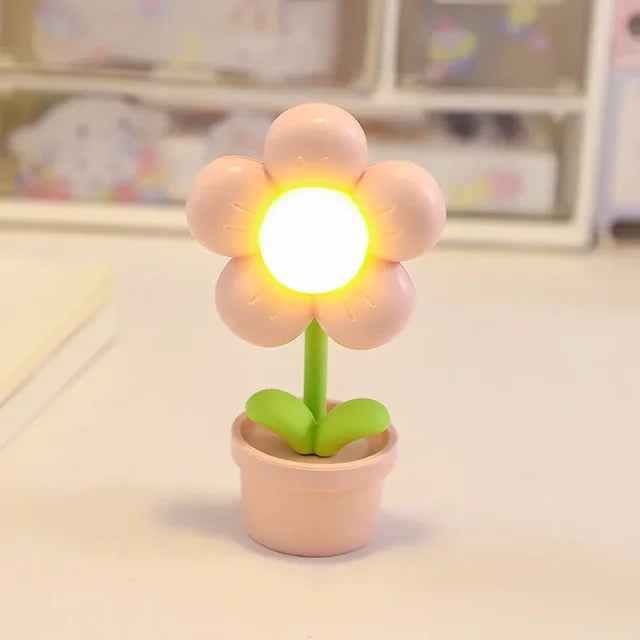 BloomLite – Atmospheric Flower-Shaped Table Lamp with Soft LED Light Kalsten