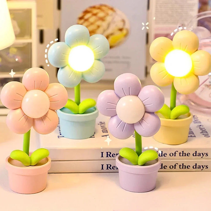BloomLite – Atmospheric Flower-Shaped Table Lamp with Soft LED Light Kalsten