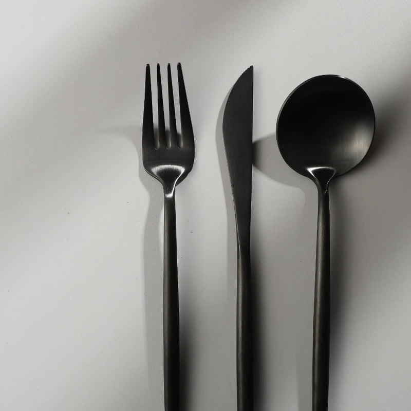 Modern Luxe Cutlery Set of Stainless Steel in Stylish Colors Kalsten