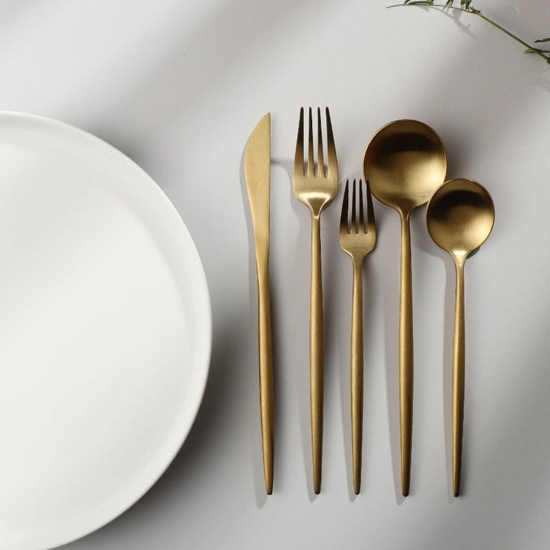 Kalsten | Modern Luxe Cutlery Set of Stainless Steel in Stylish Colors