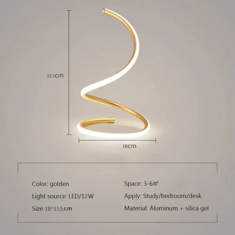 Minimalist LED Table Lamp with Adjustable Shade - Stylish Lighting for Home Kalsten