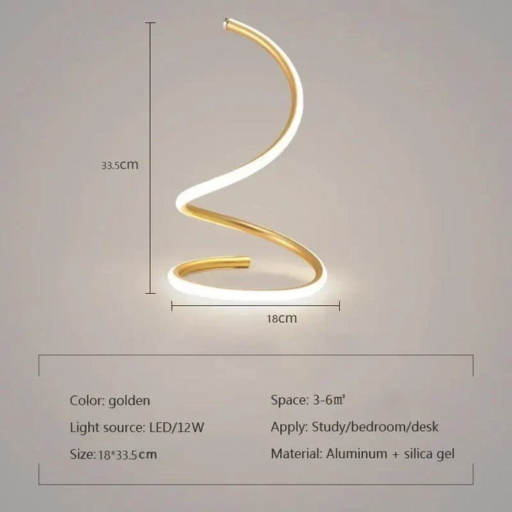 Minimalist LED Table Lamp with Adjustable Shade - Stylish Lighting for Home Kalsten