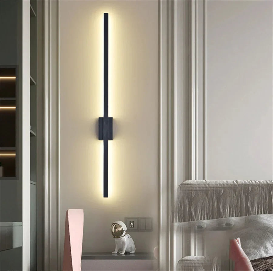 Industrial Long LED Iron Wall Lamp Kalsten
