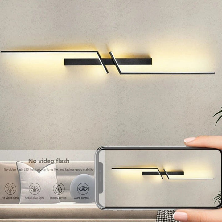 Creative LED wall lamp with stripe design | Modern design | Kalsten