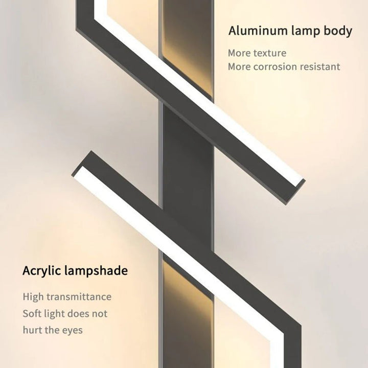 Kalsten | Creative LED wall lamp with stripe design | Modern design