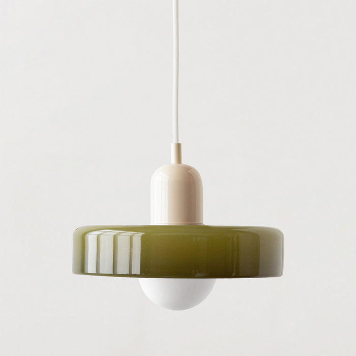 Bauhaus Colorful Glass Pendant Lamp Kalsten