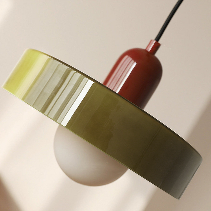 Bauhaus Colorful Glass Pendant Light | Kalsten