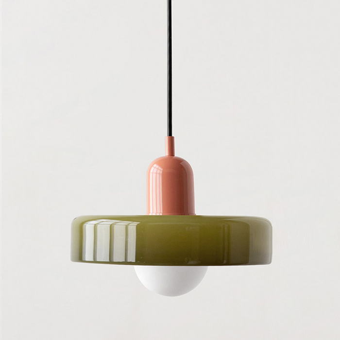 Bauhaus Colorful Glass Pendant Lamp Kalsten