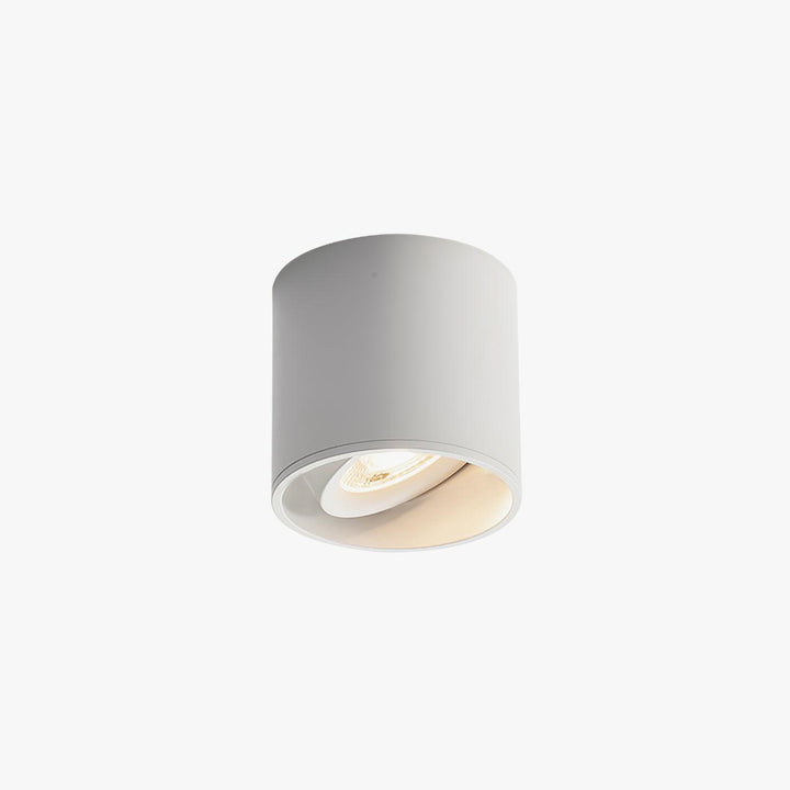Metal Ceiling Light 3.1 in x 3.3 in White Indoor Modern Flush Mount LED Fixture Warm Neutral Cool | Kalsten