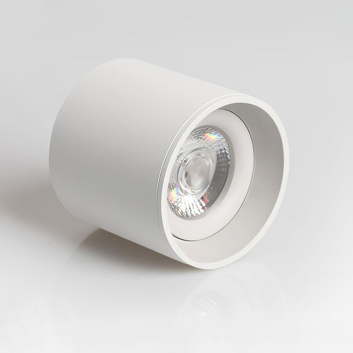 Metal Ceiling Light 3.1 in x 3.3 in White Indoor Modern Flush Mount LED Fixture Warm Neutral Cool | Kalsten