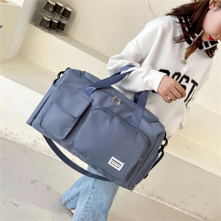 Kalsten | Multi-Pocket Travel Bag, Sports and Gym Duffle with Separate Shoe Compartment