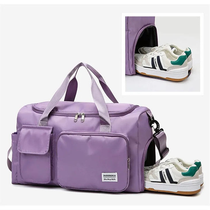 Kalsten | Traventix Travel Bag with Multiple Compartments | Waterproof & Lightweight | Sports, Fitness & Weekend Bag for Men & Women