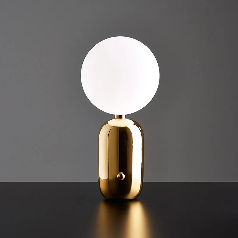 Scandinavian Luxury Table Lamp: WinterGlo Lighting with Style Kalsten