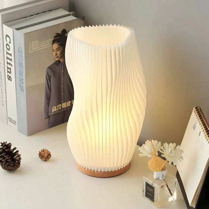 USB-Driven & Elegant Wave-Design Table Lamp | WaveGlow | Kalsten