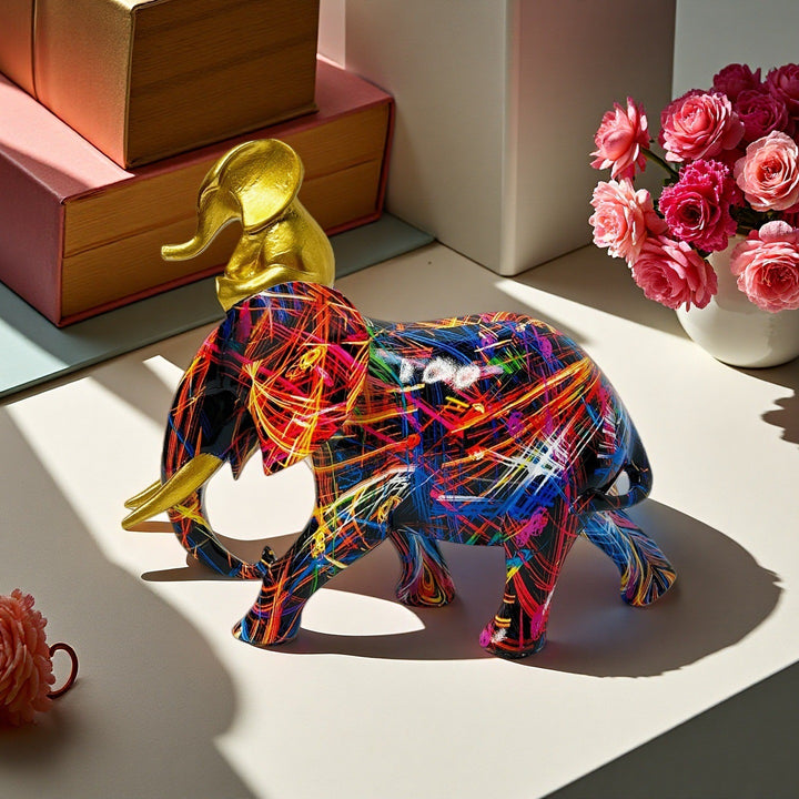 Decorative Elephant Figurine Kalsten