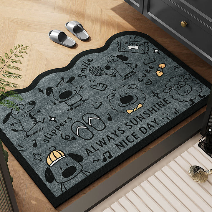Decorative Door Mat Kalsten