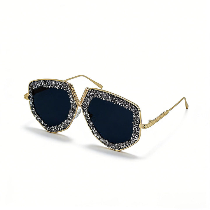 Ladies fashionable sunglasses with sparkling frame and elegant shape Kalsten
