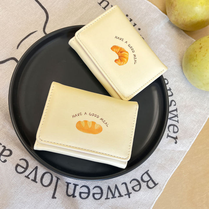 Playful Leather Card Holder