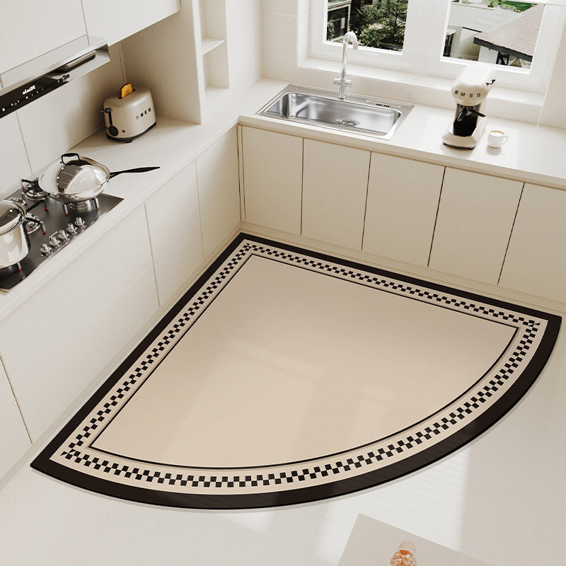 Heart-Shaped Kitchen Mat