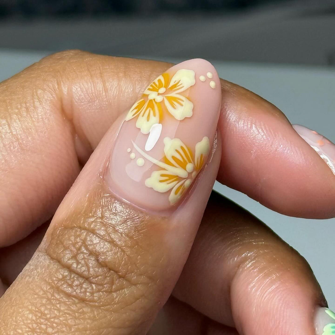 Floral Nail Art
