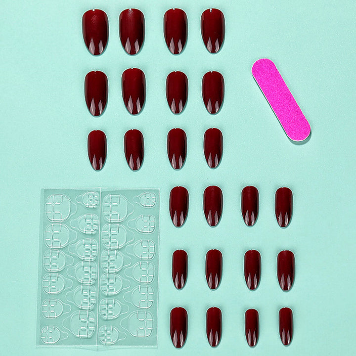 Acrylic nails with elegant almond shape Kalsten