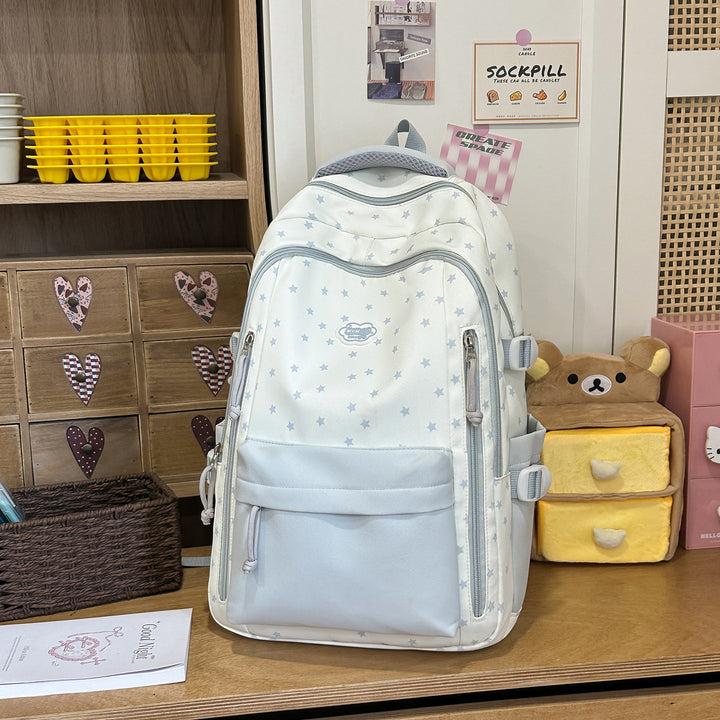 Creative Star-Printed Casual Backpack Kalsten