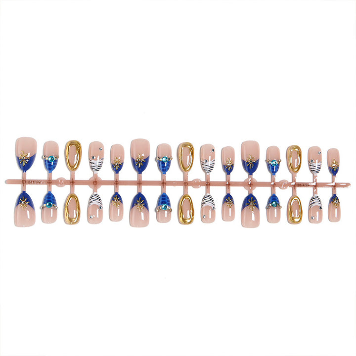 Artistic art nails with elegant accents Kalsten