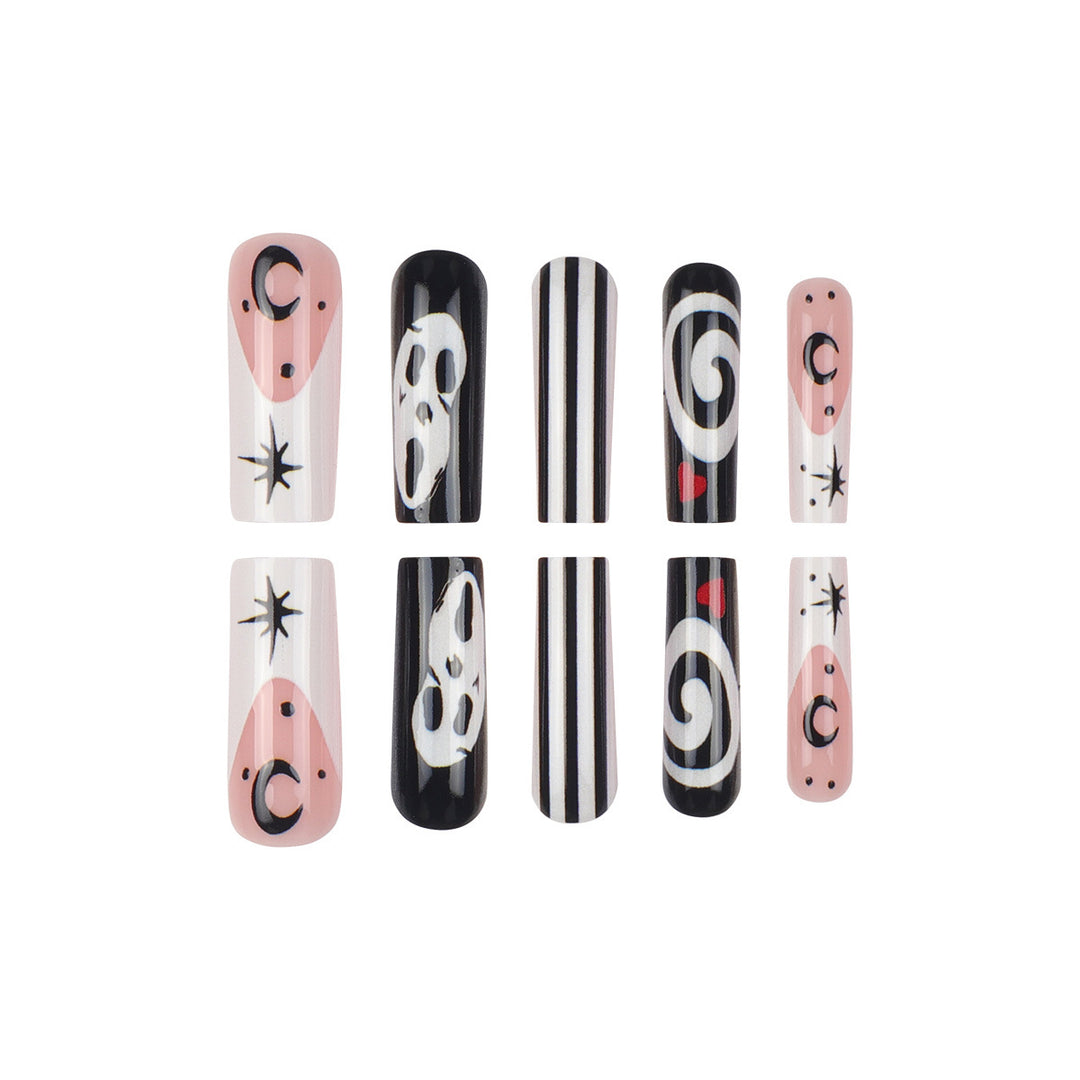 Artistic Themed Press-On Nail Set Kalsten