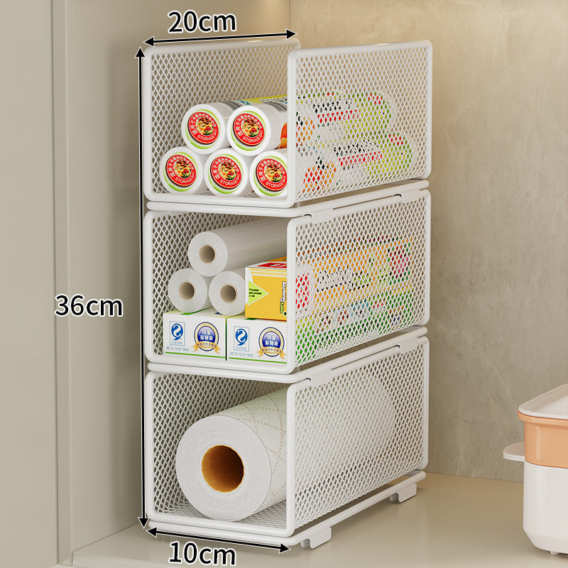 Mesh Storage Organizer with Adjustable Dividers Kalsten