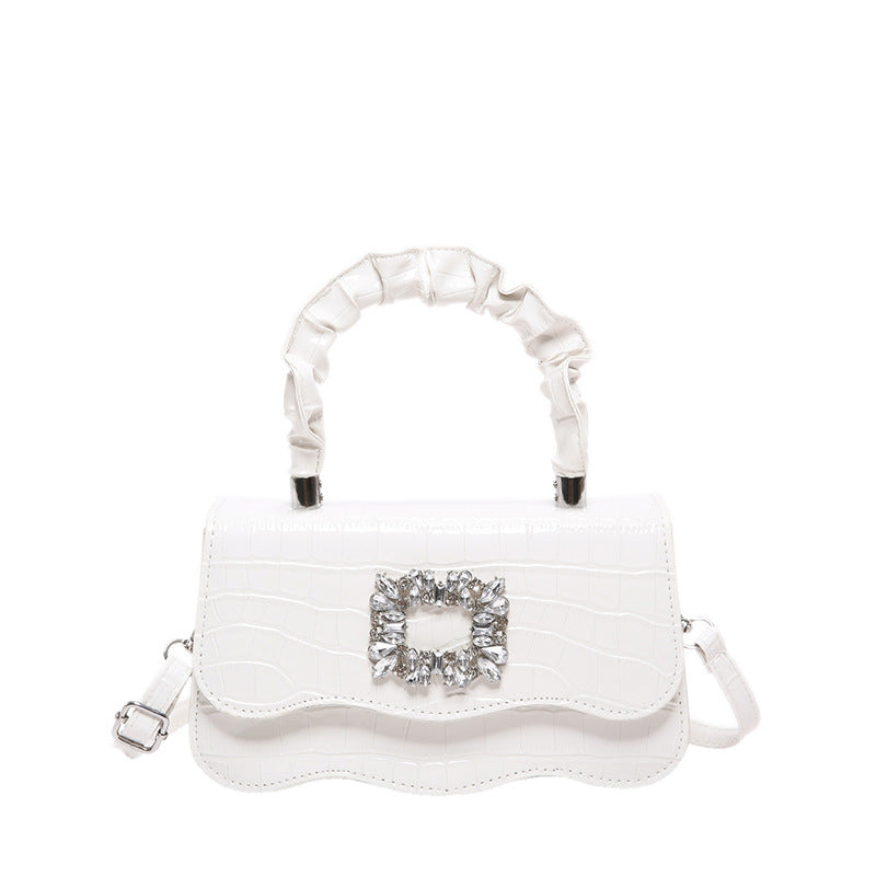 Glamorous Crocodile Texture Evening Handbag Kalsten