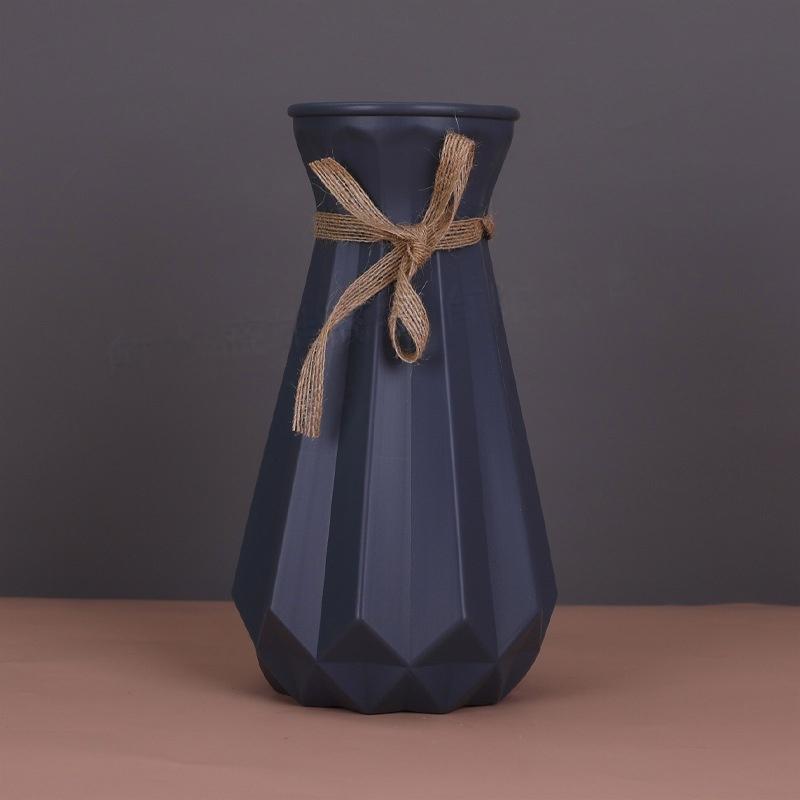 Textured Geometric Decorative Flower Vase Kalsten