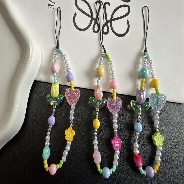 Colorful Charm Beaded Necklace Kalsten