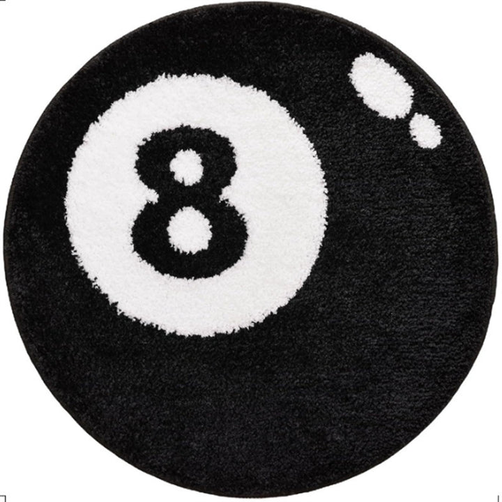 Fun Pool Table Theme Area Rug for Home