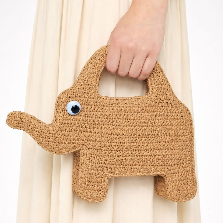 Playful Elephant-Shaped Handbag