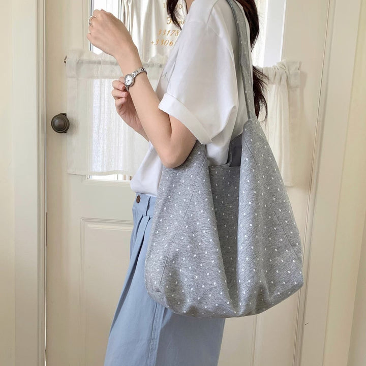 Casual Soft Fabric Hobo Bag